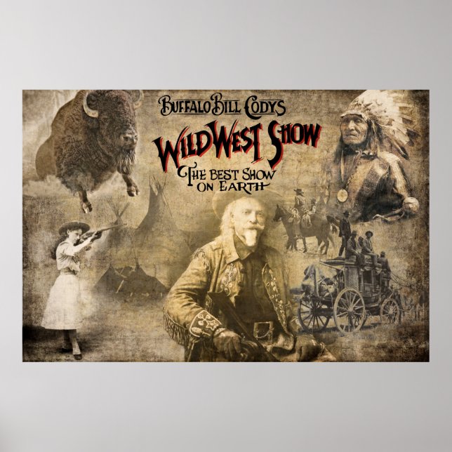 The WILD WEST of BUFFALO BILL CODY Poster (Front)