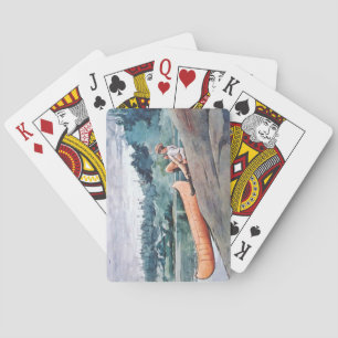 The Wilderness Guide (by Winslow Homer) Poker Cards