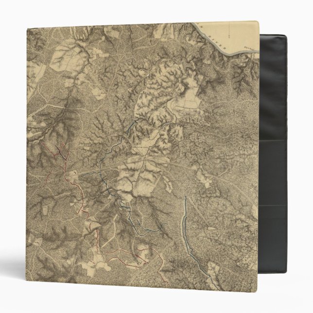 The Wilderness, Virginia 3 Ring Binder (Front/Inside)