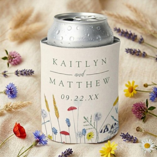 The Wildflower Meadow Wedding Suite - Can Cooler