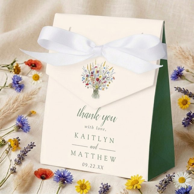 The Wildflower Meadow Wedding Suite - Favor Boxes (Creator Uploaded)