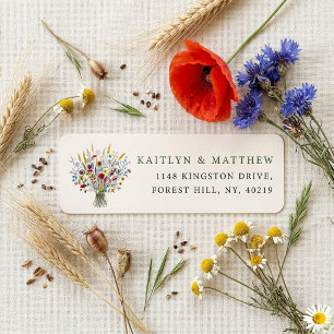 The Wildflower Meadow Wedding Suite - Label