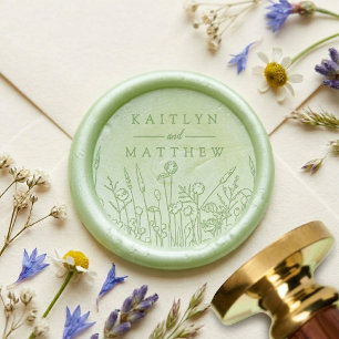 The Wildflower Meadow Wedding Suite - Wax Seal Stamp