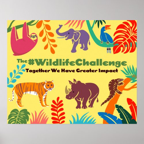 The Wildlife Challenge Poster Matte