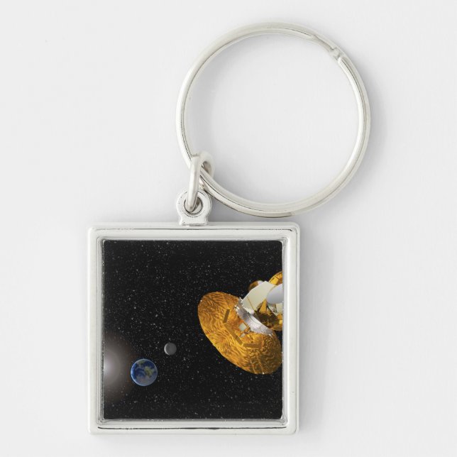 The Wilkinson Microwave Anisotropy Probe Keychain (Front)