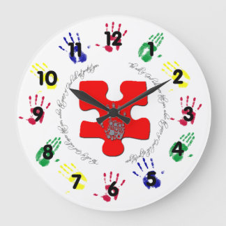 The Will of God Large Clock