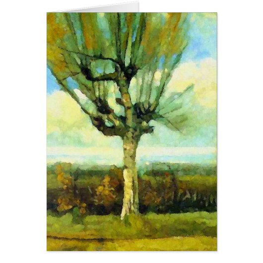 The Willow, Van Gogh Fine Art Cards (Front)