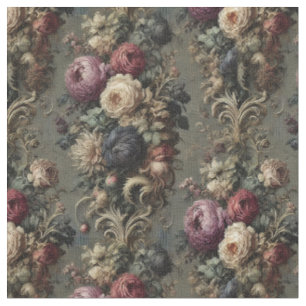 The Wilted Vigil – Gothic Classic Tile Fabric