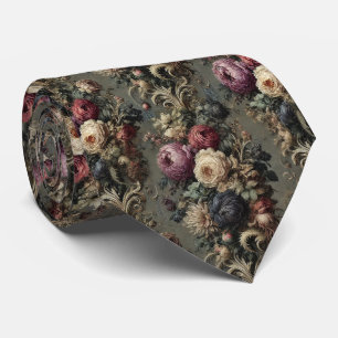 The Wilted Vigil – Gothic Victorian Neck Tie