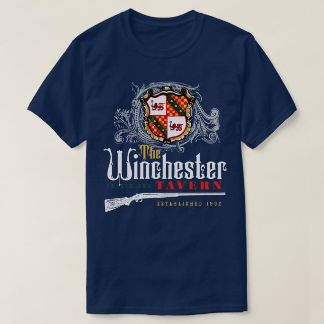 The Winchester Tavern T-Shirt (Design Front)