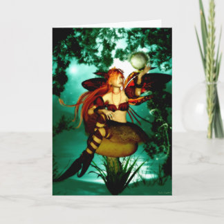 The Wind-color version Blank Card