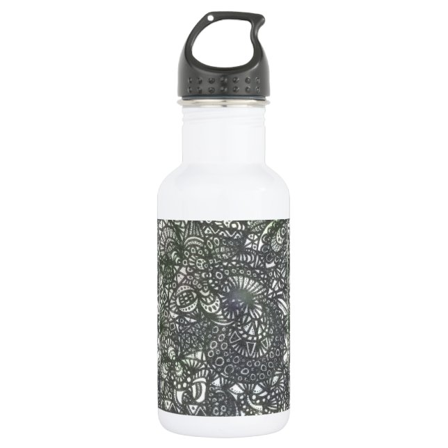 The Winding Worm A1 Stainless Steel Water Bottle (Front)