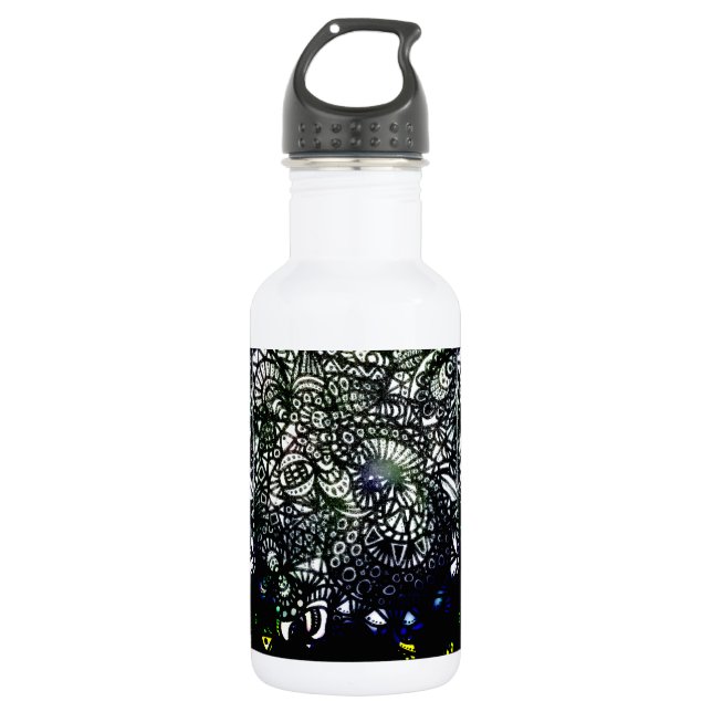 The Winding Worm A2 Water Bottle (Front)