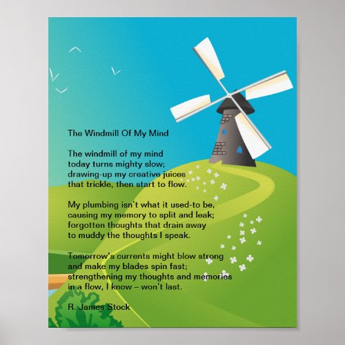 The Windmill of My Mind Poster
