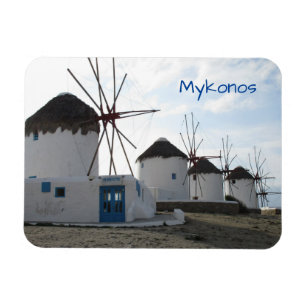 The Windmills, Mykonos, Greece Magnet