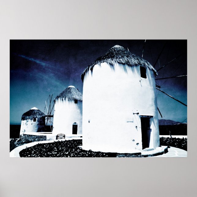The windmills of Mykonos - Poster (Front)