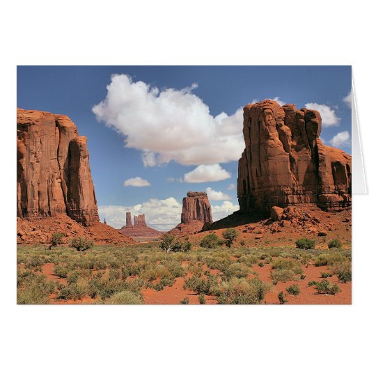 The Window, Monument Valley, UT Cards (Front Horizontal)