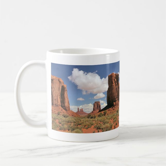 The Window, Monument Valley, UT Coffee Mug (Left)