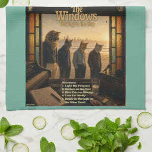 The Windows Album: a Parody Kitchen Towel