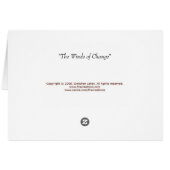 The Winds of Change Cards (Back Horizontal)