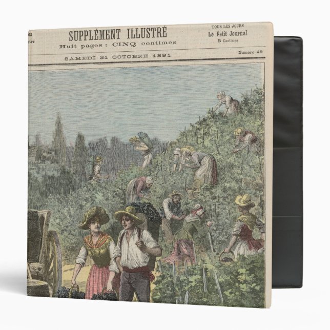 The Wine Harvest 3 Ring Binder (Front/Inside)