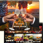 The Wine Lovers  Calendar<br><div class="desc">A beautiful personalized calendar for wine lovers featuring a variety of images and paintings of wine and related themes.</div>