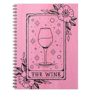 The Wine Tarot Card Notebook