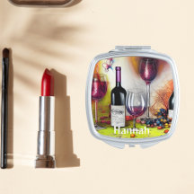 The Wine Tasting Colorful Digital Art