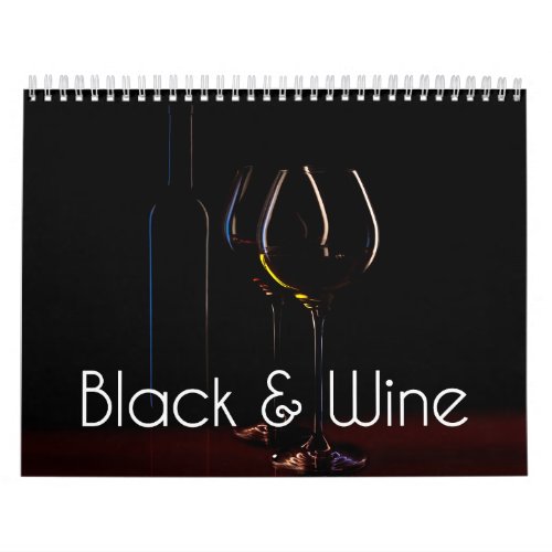 The Wine Wall Calendar _ Black  Wine