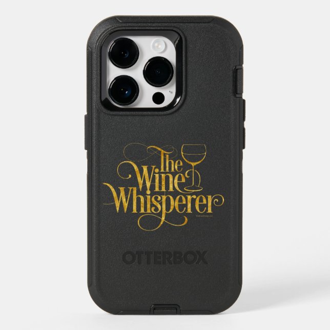 The Wine Whisperer Otterbox iPhone Case (Back)
