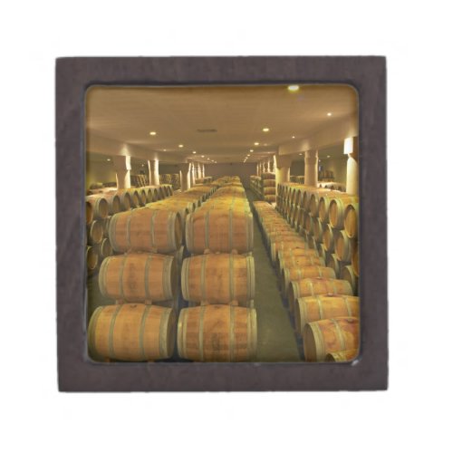 The winery barrel aging cellar _ Chateau Baron Keepsake Box