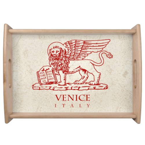 The Winged Lion of Saint Mark Serving Tray