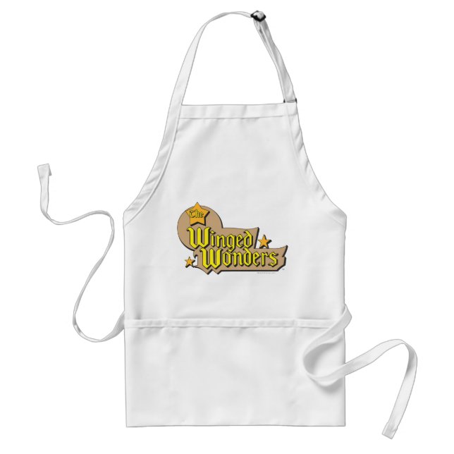 The Winged Wonders Logo Adult Apron (Front)