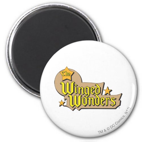 The Winged Wonders Logo Magnet