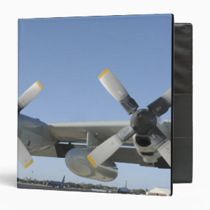 The wings of an LC-130 Hercules Binder