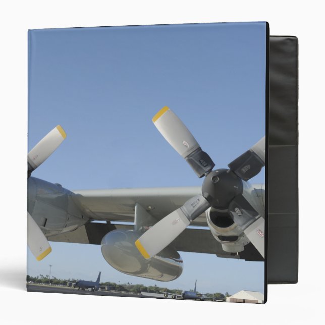 The wings of an LC-130 Hercules Binder (Front/Inside)