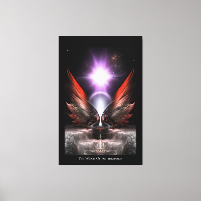 The Wings Of Anthropolis HC Canvas Print (Front)