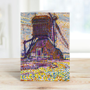 The Winkel Mill Piet Mondrian Card