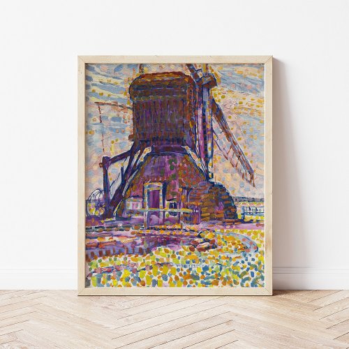 The Winkel Mill  Piet Mondrian Poster