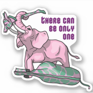 The winner by a head sticker