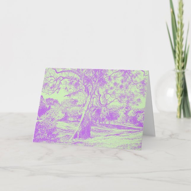 The Winnie the Pooh Tree - Thank You Card (Front)