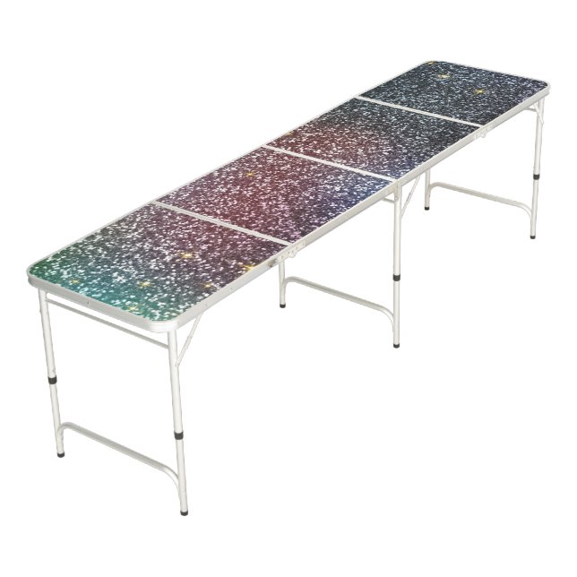 The Winning Brew: Personalized Beer Pong Tables. Table (Angled)