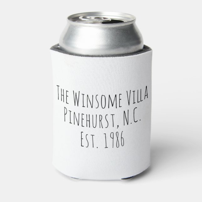 The Winsome Villa can cooler Pinehurst NC (Can Back)