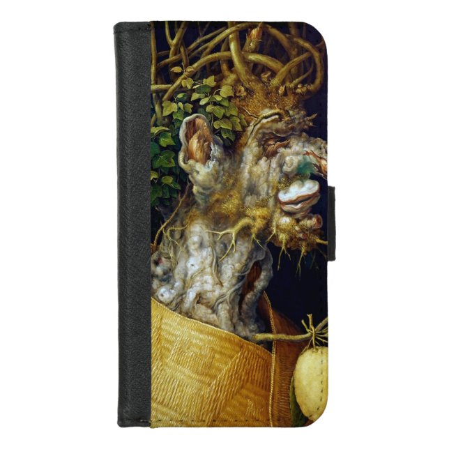 The Winter, Arcimboldo iPhone Wallet Case (Front)
