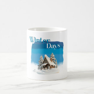 The Winter Days December Christmas Coffee Mug