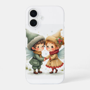 The winter fairy of a pair iPhone 16 Cases