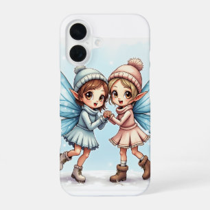 The winter fairy of a pair iPhone 16 Cases