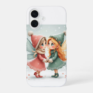 The winter fairy of a pair iPhone 16 Cases