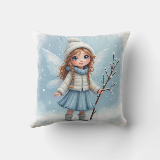 The winter fairy Pillows (Back)