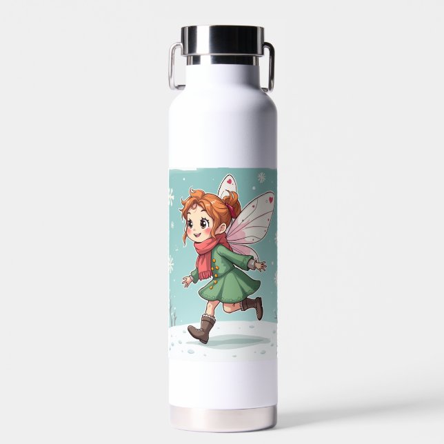 The winter fairy Water Bottles (Front)